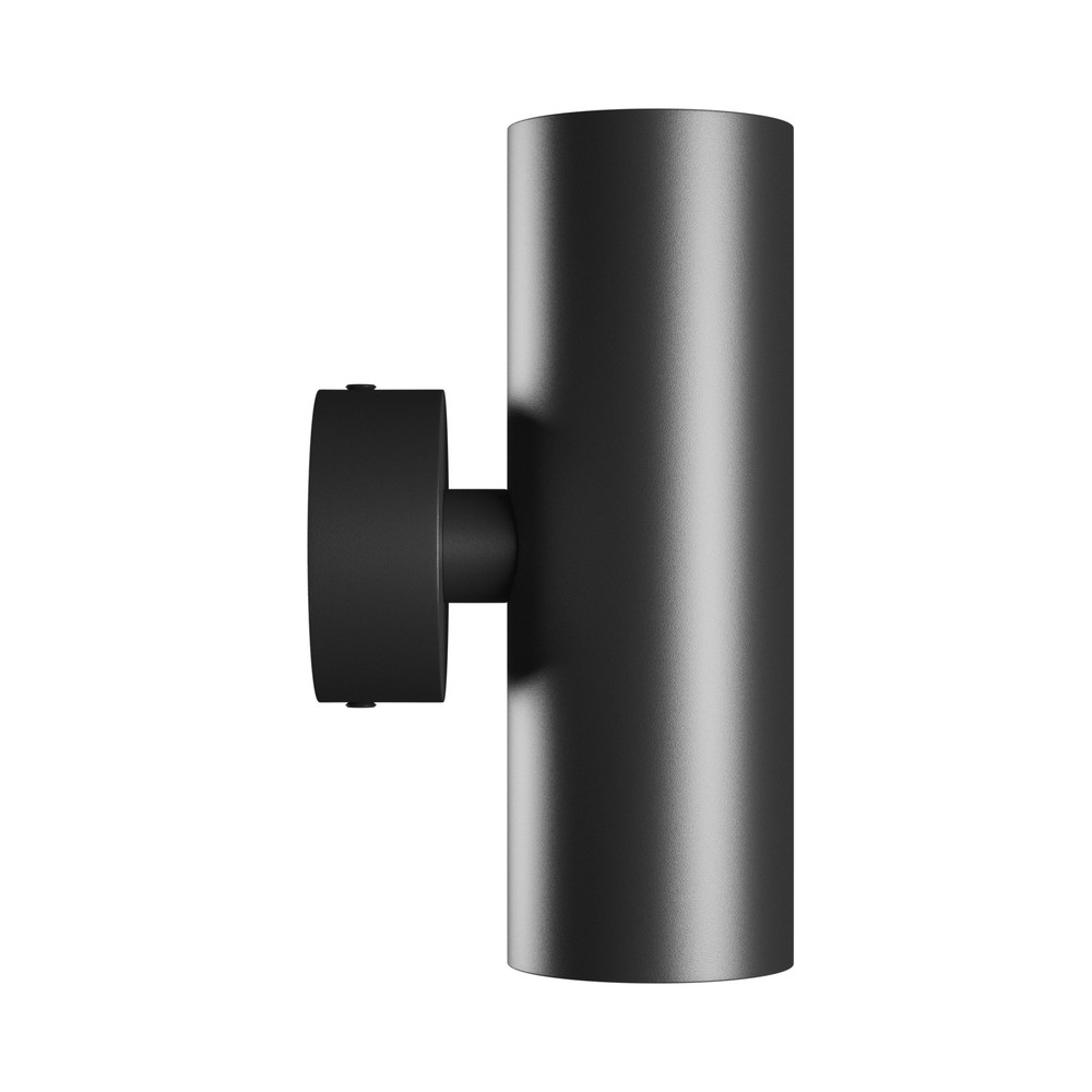 Squalla Variosa Tubo 2xGU10 Væglampe sort 55x160x90mm