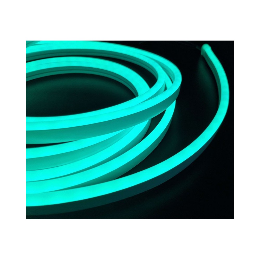 16W/m RGB+WW Neon flex strip - 5 meter, IP65, 72 LED pr. meter, 24V