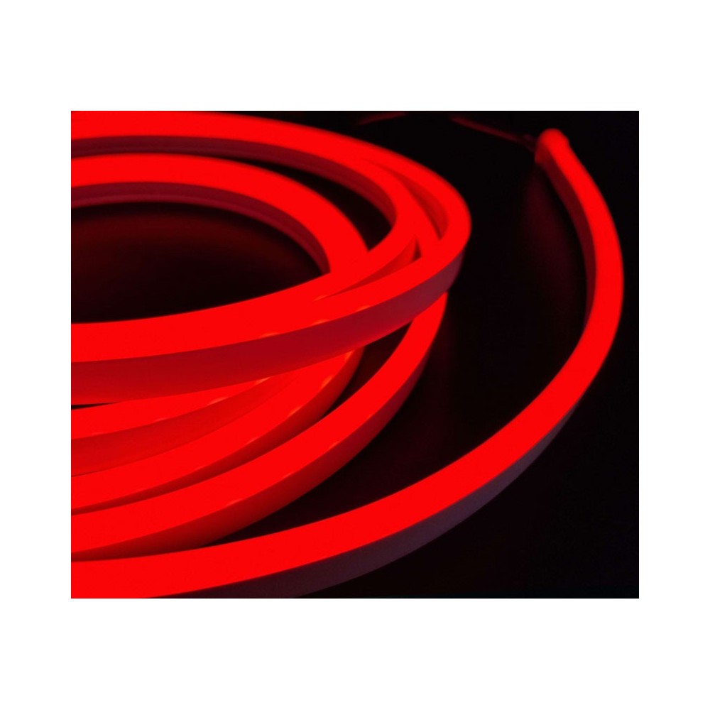 10m RGB+WW Neon fleksibel LED-stripe med 72 LED pr. meter, 24V, kan deles hver 10cm, 16W/m, IP65