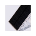 Solcelle sensor trappelys med bevægelses- og skumringssensor, IP54, 3W, 100lm - Pakke med 2 stk.