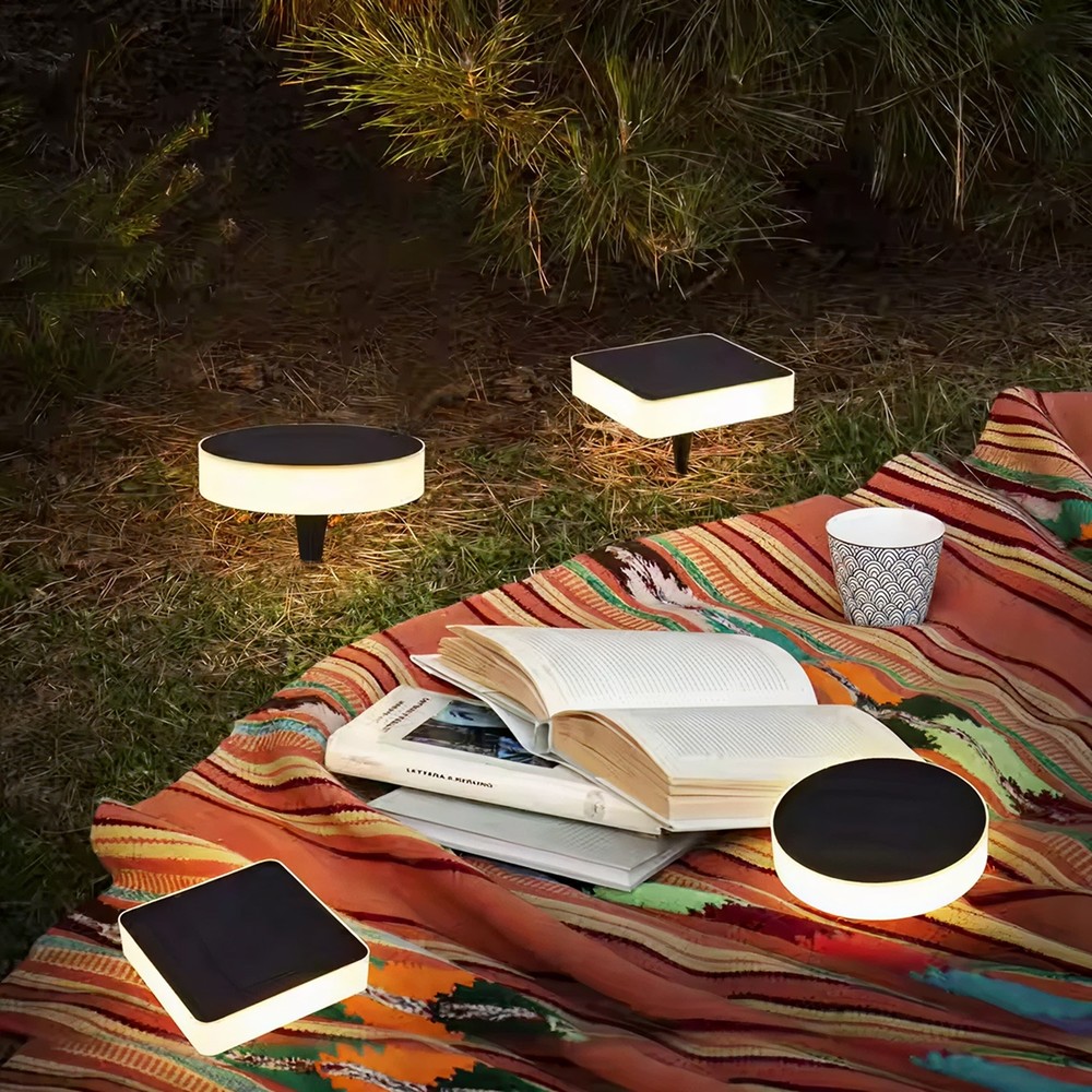 Solcelle sensor bedlys - Skumringssensor, spyd/væg montering IP65, 1.5W, energibesparende udendørs belysning