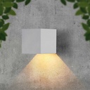 V-Tac 3W Solcelle væglampe LED - Hvid, sensor, IP65 - Effekt: 9W, 860lm, vejr- og vandtæt (IP65)