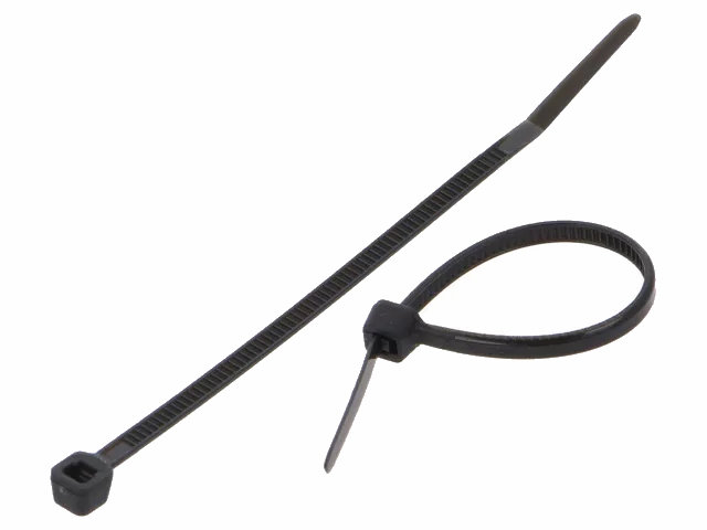Kabelstrips - 2,5x60mm, Sort (100 stk.)