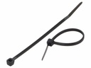 Kabelstrips - 2,5x60mm, Sort (100 stk.)
