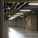 PIR vægsensor med bevægeligt hoved sort, IP44 (max: 400W LED)