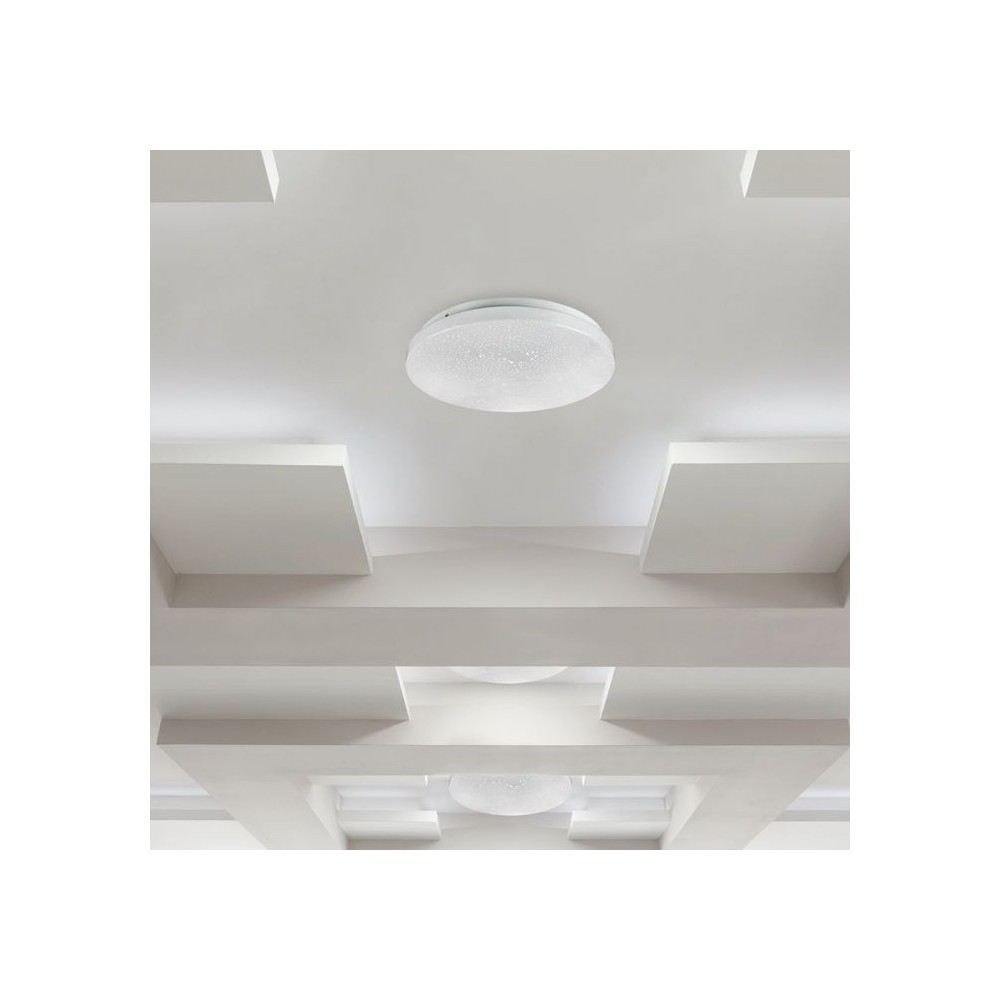 36W Loftlampe med RGB+WW+CW, Stjernebetræk - Kompatibel med Amazon Alexa og Google Home