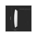 36W Loftlampe med RGB+WW+CW, Stjernebetræk - Kompatibel med Amazon Alexa og Google Home