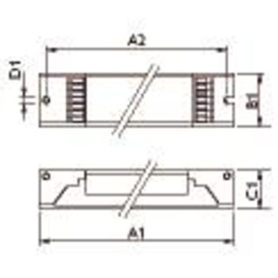 Philips HF spole HF-R 258 TI-D EII For Dæmp 1-10V