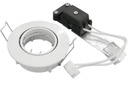 MR11 Downlight armatur m. kip - 12V / 20W, Hvid (IP20)