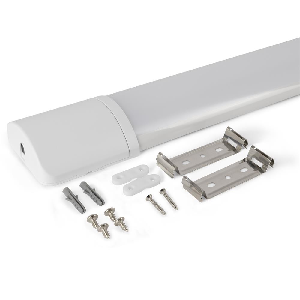 CCT Justerbar 30W LED Armatur - 120cm, Seriekobling, 230V, 3000lm, RA80