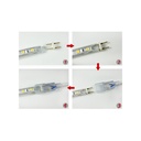 5 m. Vandtæt LED Strip (Type Q) - 230V, IP67, 60 LED, 6W pr. meter