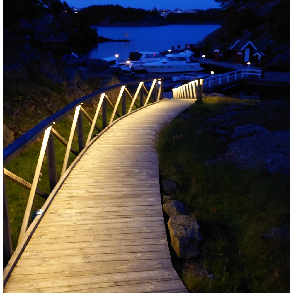 5 m. Vandtæt LED Strip (Type Q) - 230V, IP67, 60 LED, 6W pr. meter