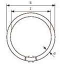 Lysrør TL5 circular 22W/830 Primær ø16x220mm