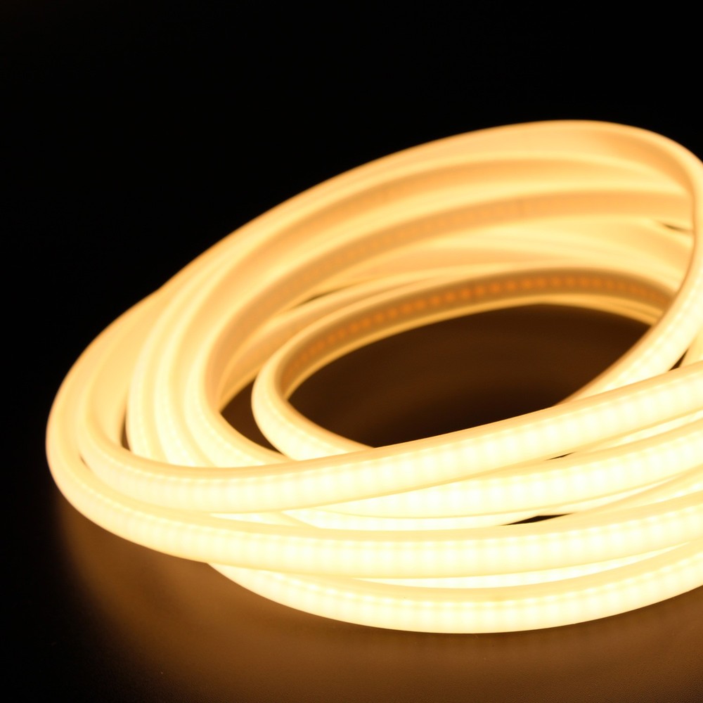 HiCri Neon COB RA95 LED Strip 5m - 230V, IP67, 288 LED, 11W/m, kan klippes hver 10cm