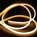 Vandtæt Neon COB strip - 230V, IP67, 288 LED, 11,5W/m, kan klippes hver 10cm