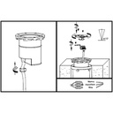 Nedgravningsspot m. GU10 fatning