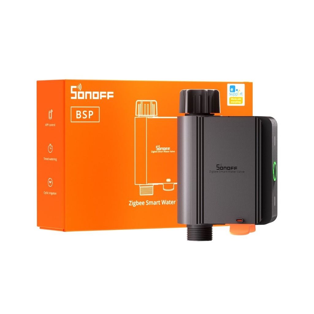 SWV-BSP ZigBee 3.0 automatisk vandingsventil - 3/4" kobling