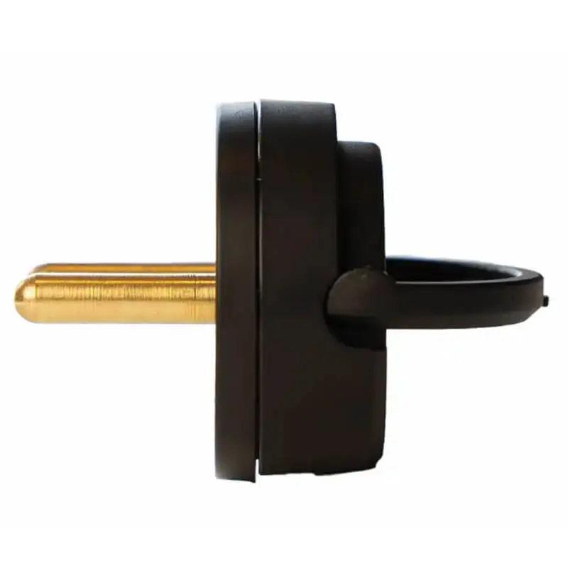 Danmarks fladeste stikprop – Kun 16mm 230V Sort