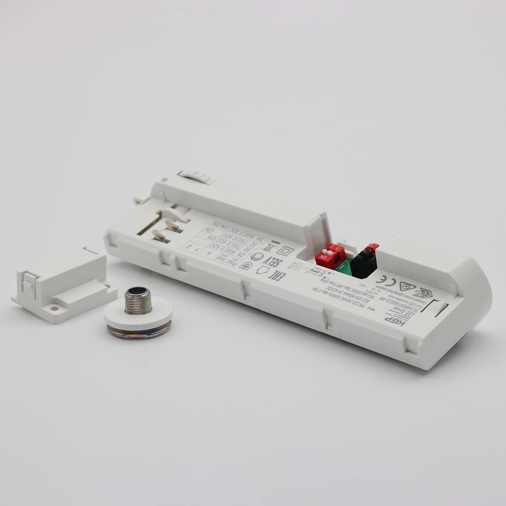 Erstatningsdriver til skinnespot - Hvid, 3-faset, 24-42V, 650-800mA, 36W