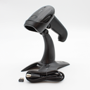 Trådløs scanner med holder - 2,4GHz dongle, bluetooth - 1D og 2D scanningsfunktioner