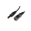 DC Forlængerkabel til LED strips, 10 meter, 5V-24V, sort