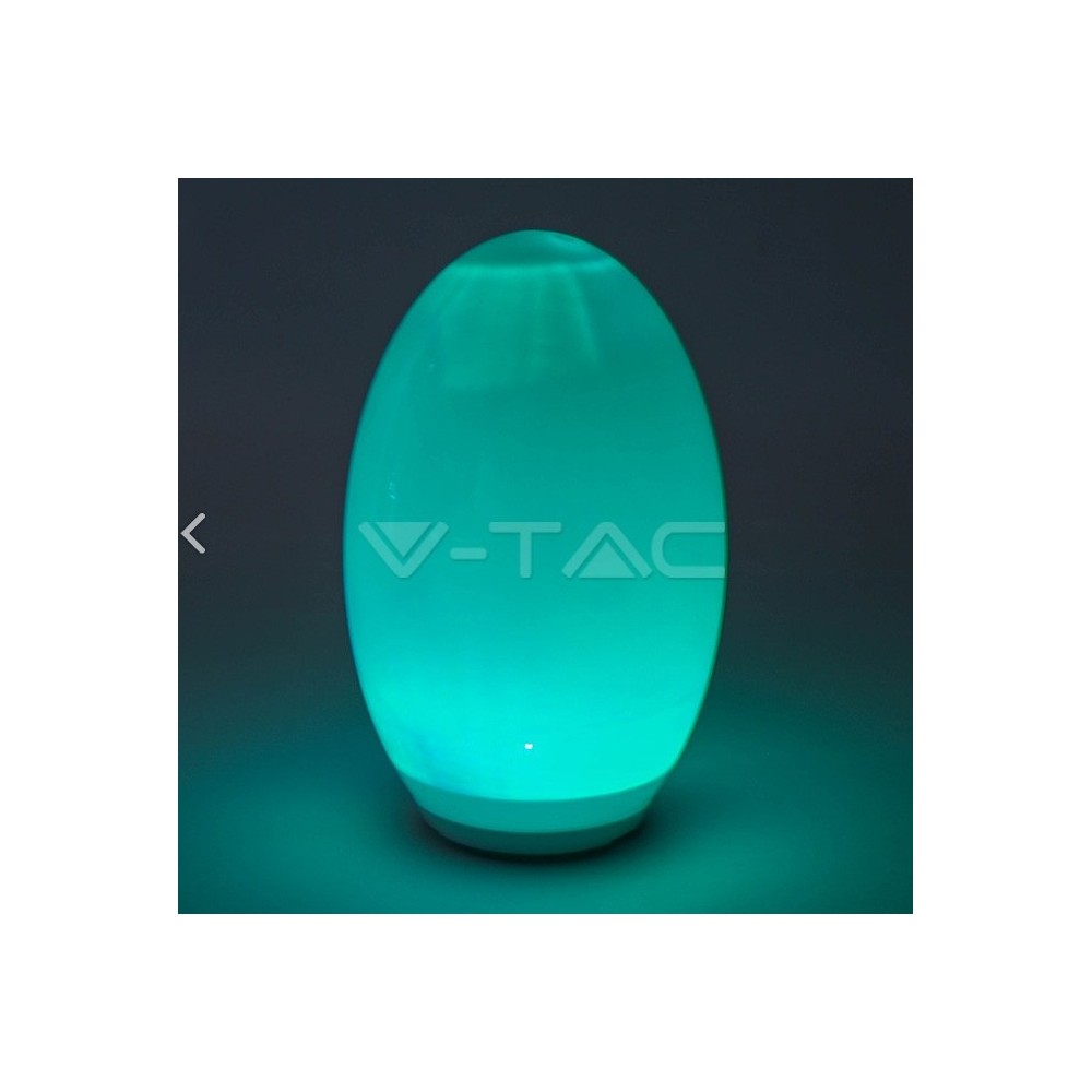 V-Tac RGB+W LED Solcelle-Æg Ø18,8 cm - Effekt 1W, 5lm