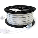 Arbejdslys IP67 LED strip 25m 230V - 60 LED/m, 5W/m, 500 lm/m, 125W, 12500lm, RA80