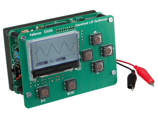 LCD oscilloskop (loddekit)