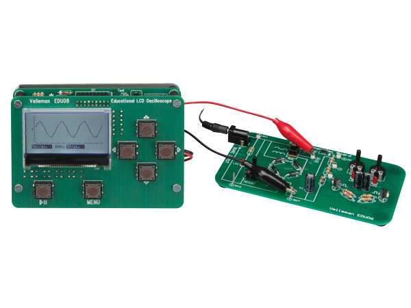 LCD oscilloskop (loddekit)