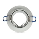 Downlight kit uden lyskilde - Hul: Ø7,5 cm, Mål: Ø9,1 cm, mat hvid, vælg MR16 eller GU10 fatning