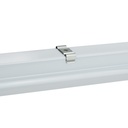 Skabskontakt T5 4W Varm Hvid 230V 120° IP20 Hvid Tænd/Sluk Effekt: 4W Input: 230V 400lm RA80 - Hvid