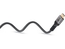 Ultra High Speed HDMI 2.1 Tekstilkabel - 2xHDMI han (0,5m)