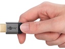 Ultra High Speed HDMI 2.1 Tekstilkabel - 2xHDMI han (0,5m)
