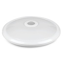 V-Tac 12W LED sensorlampe - Samsung LED chip, PIR sensor, IP20 indendørs, 230V, inkl. lyskilde - Erstatning for 60W - 5 års garanti
