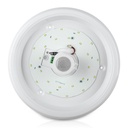 V-Tac 12W LED sensorlampe - Samsung LED chip, PIR sensor, IP20 indendørs, 230V, inkl. lyskilde - Erstatning for 60W - 5 års garanti