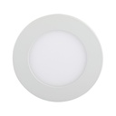 V-Tac 18W LED indbygningspanel - Ø21 cm hul, Ø22,5 cm mål, 230V, 1500lm, RA80, Flicker free