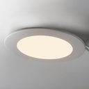 V-Tac 18W LED indbygningspanel - Ø21 cm hul, Ø22,5 cm mål, 230V, 1500lm, RA80, Flicker free