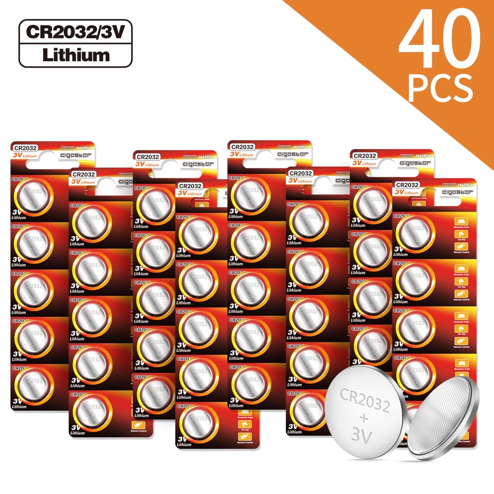 CR2032 3V-5B Knapcelle Batteri med 3 års producentgaranti