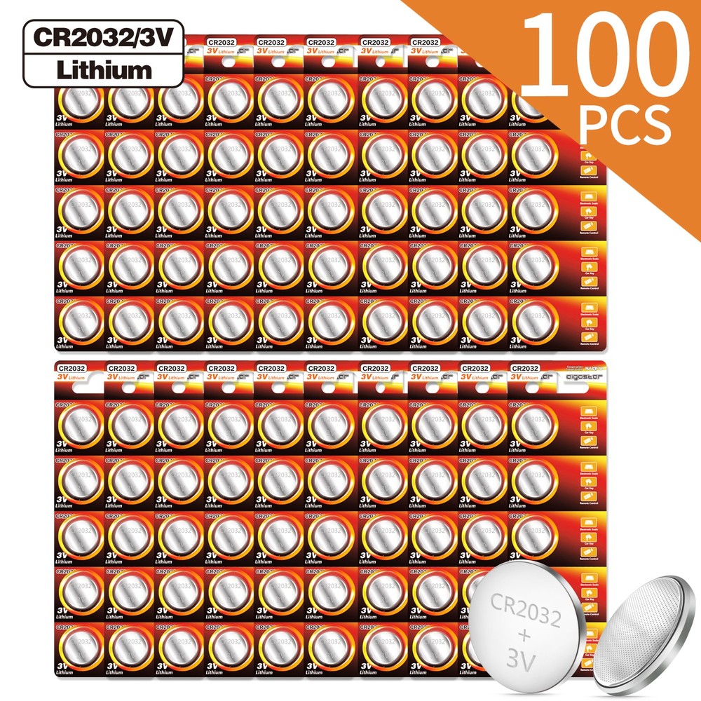 CR2032 3V-5B Knapcelle Batteri med 3 års producentgaranti
