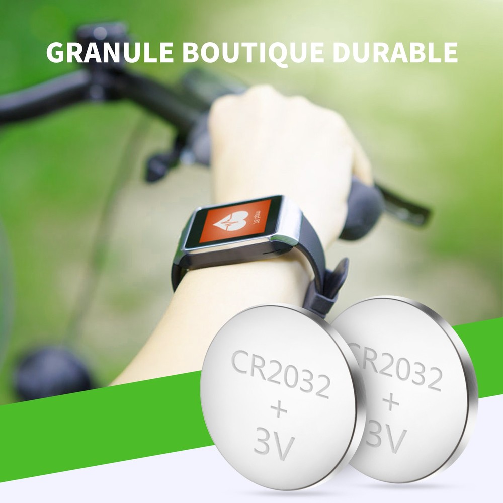 CR2032 3V-5B Knapcelle Batteri med 3 års producentgaranti