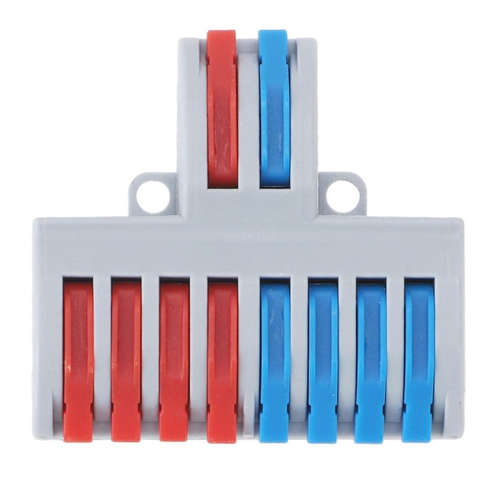 Samlemuffe 2-8, 250V, 32A - Skrueløs, 1 stk.