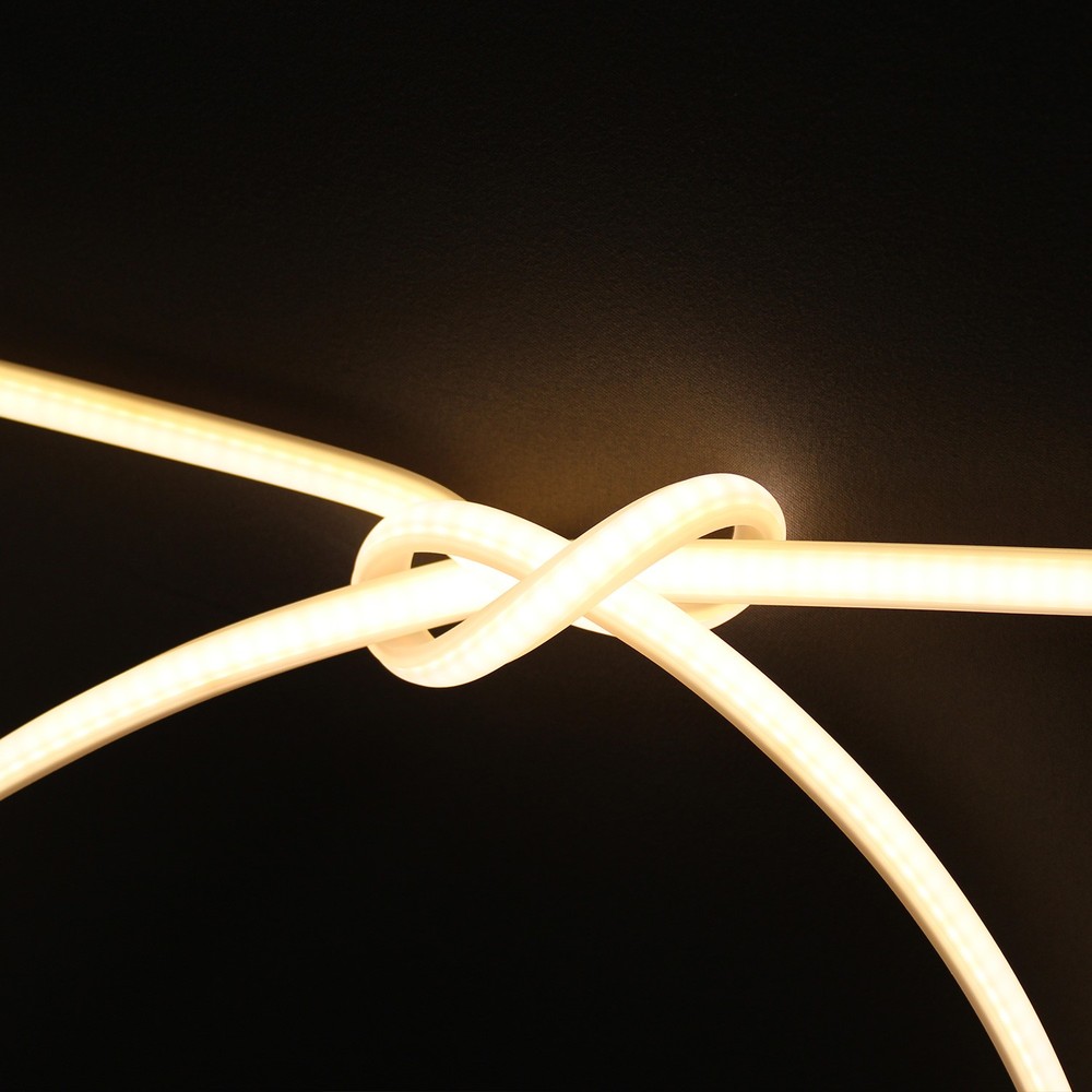 Vandtæt Neon COB strip - 230V, IP67, 288 LED, 11,5W/m, kan klippes hver 10cm