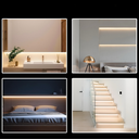 Hvid 8x16 CLIP-ON Neon Flex LED Strip - 9W pr. meter, IP67, 230V