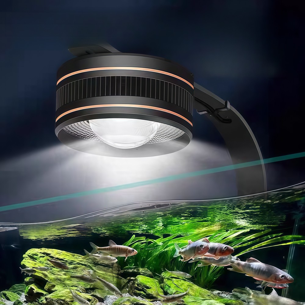 48 cm LED akvarie lampe med 30W effekt og 2400lm lysstyrke - 230V input