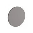 Grå runde facadelampe PIATTA 18W - CCT 230V, IP44, 250x47mm, 1800lm, RA80