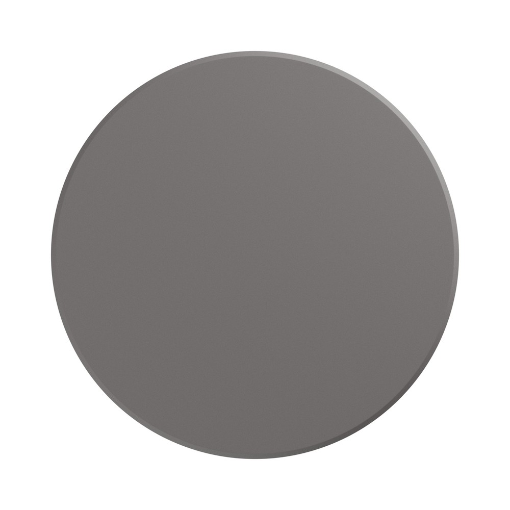 Grå runde facadelampe PIATTA 18W - CCT 230V, IP44, 250x47mm, 1800lm, RA80