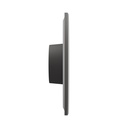 Grå runde facadelampe PIATTA 18W - CCT 230V, IP44, 250x47mm, 1800lm, RA80