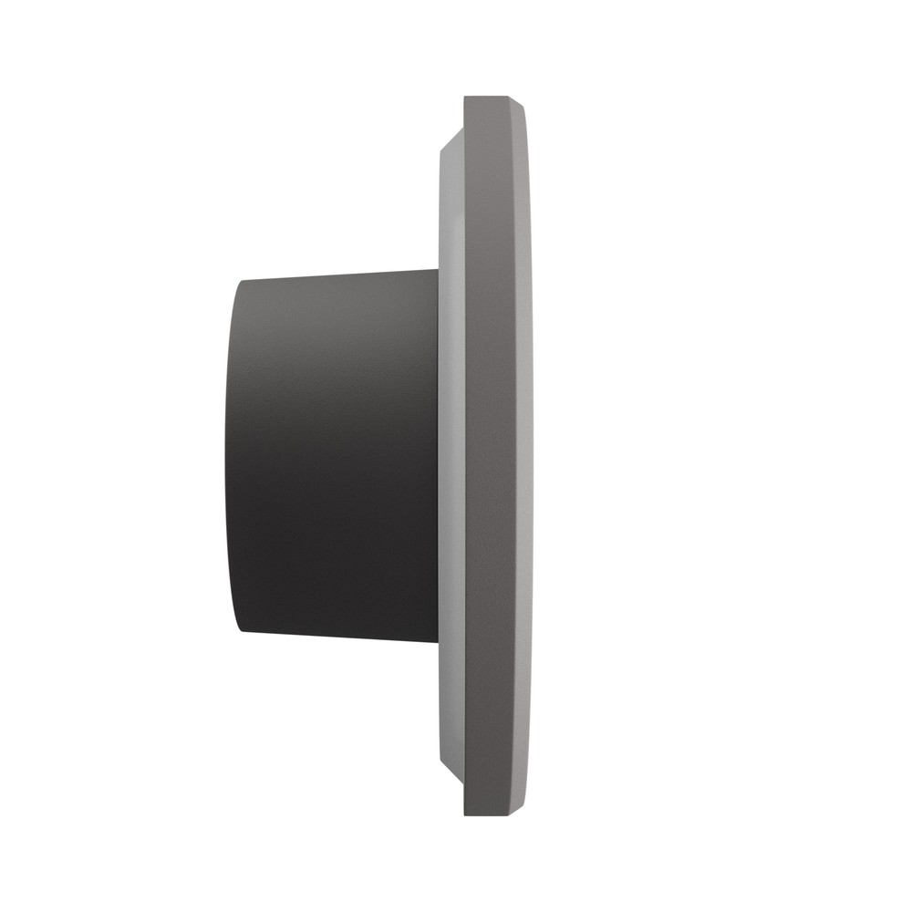Grå Rund Facadelampe PIATTA 9W CCT 230V IP44 120x47mm - Effekt: 9W, Input: 230V, 700lm, RA80
