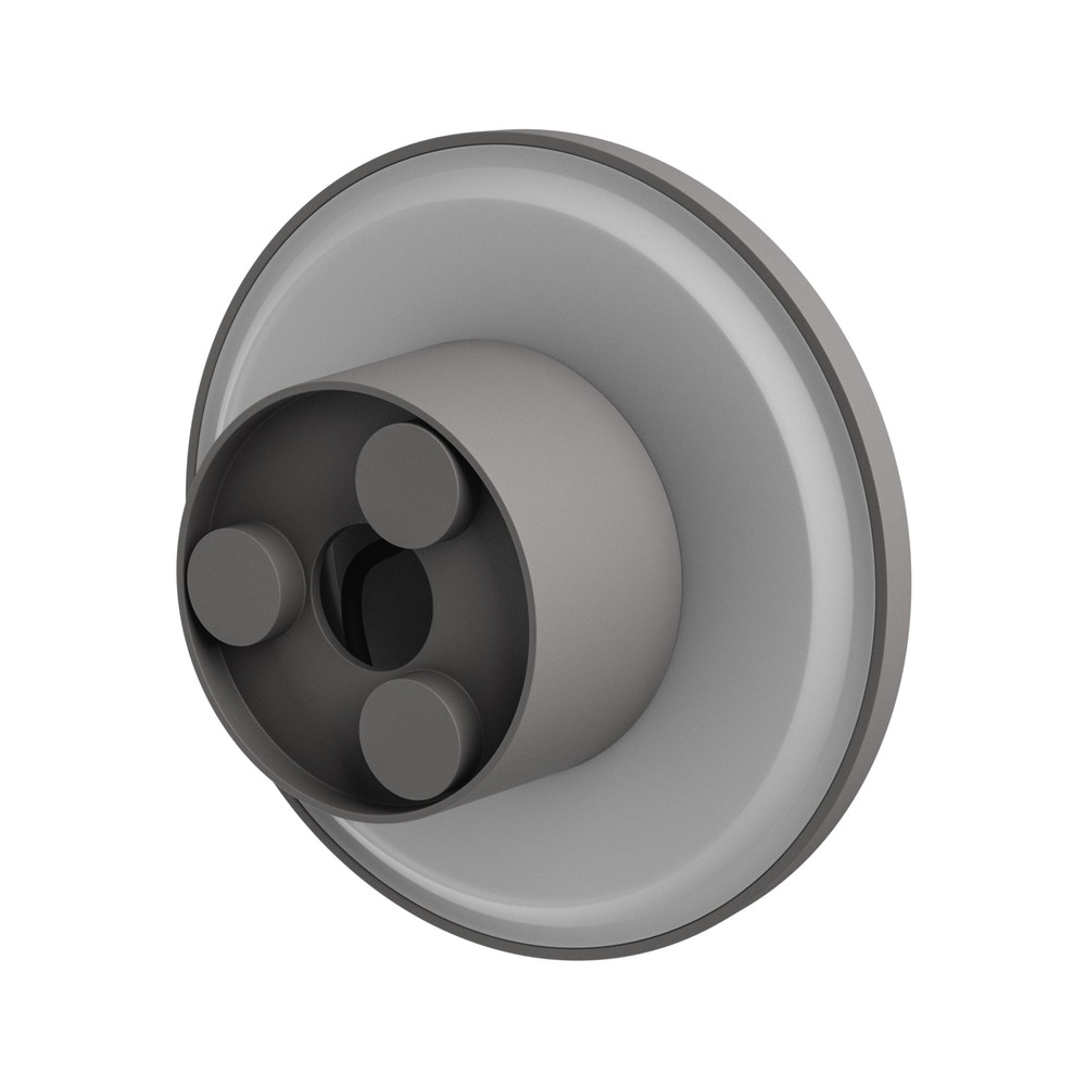 Grå Rund Facadelampe PIATTA 9W CCT 230V IP44 120x47mm - Effekt: 9W, Input: 230V, 700lm, RA80