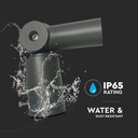 Justerbart V-Tac beslag til gadelamper - Ø62mm / Ø60mm
